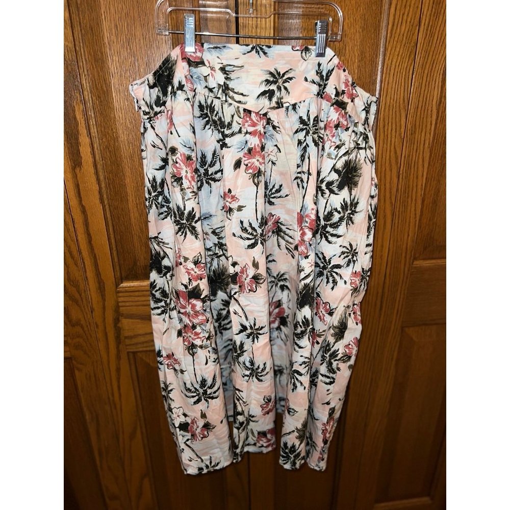 NWT | Torrid Midi Poplin High Waist Skirt